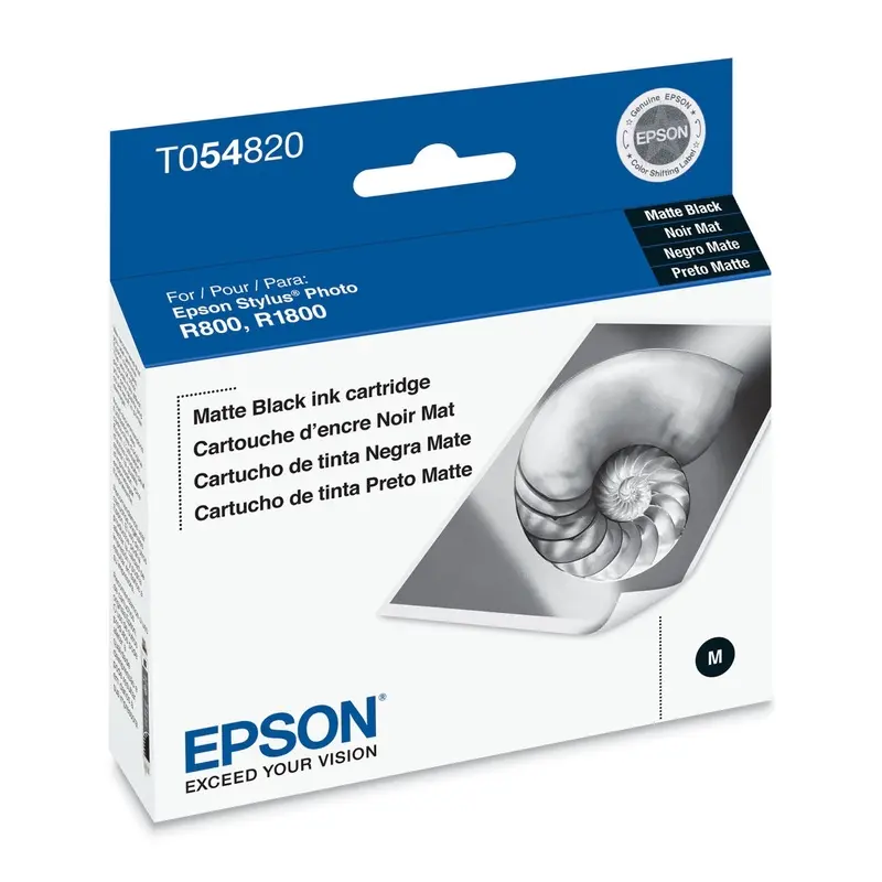 Epson T054820 R800/R1800 Matte Black Ink