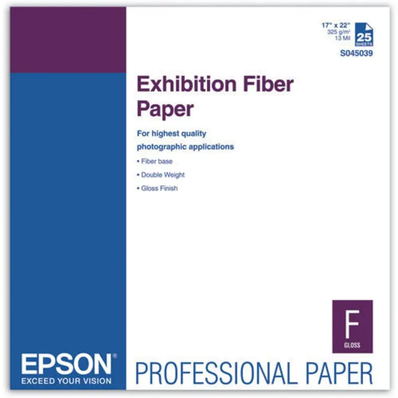 Epson Exhibition Fiber Paper 17x22" (25)