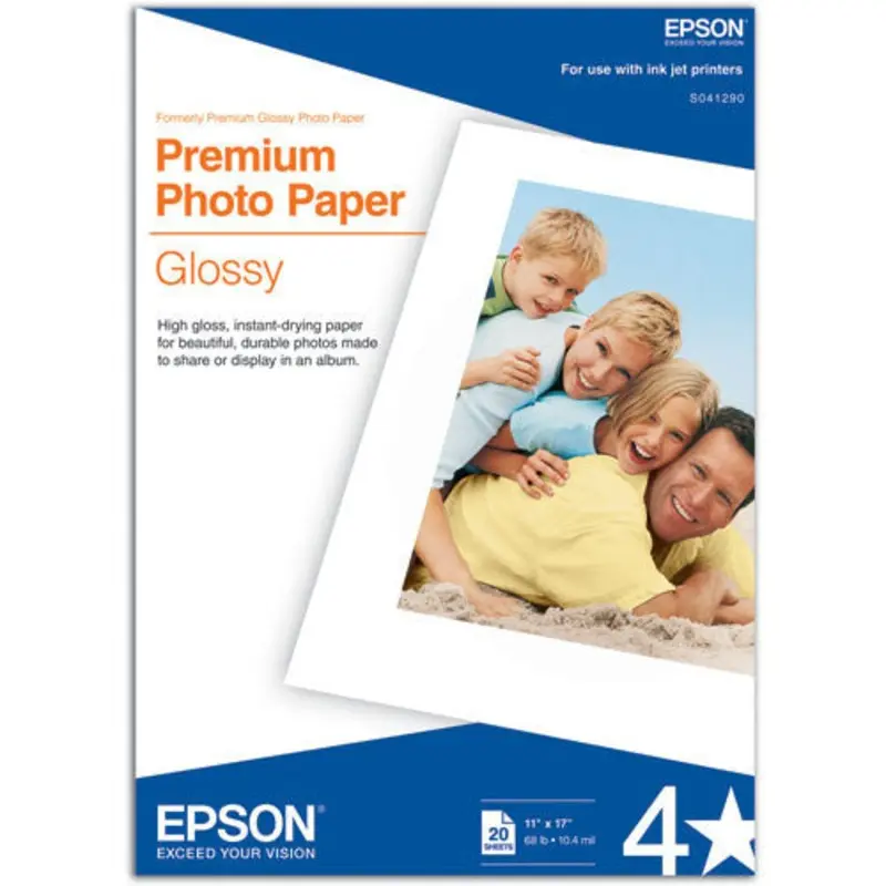 Epson Premium Photo Paper Glossy 11x17 (20)