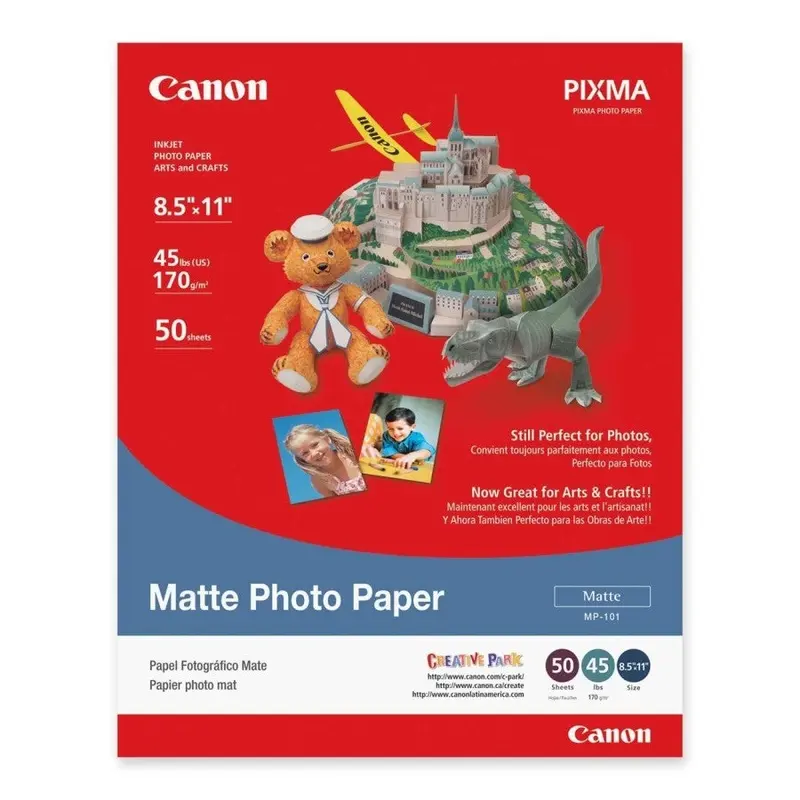 Canon Matte Photo Paper 8.5x11" (50)