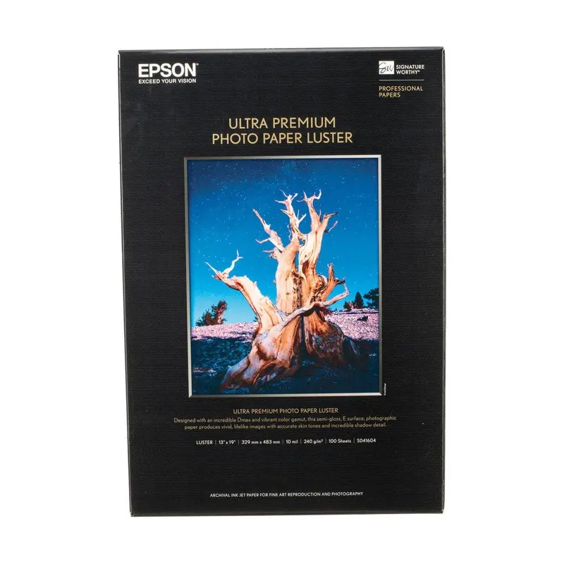 Epson Ultra Premium Photo Paper Luster 13x19 (100)