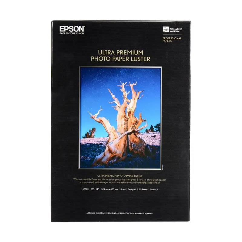 Epson Ultra Premium Photo Paper Luster 13x19 (50)