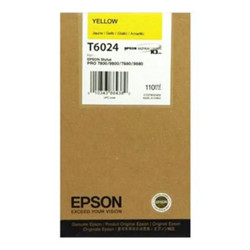 Epson T602400 7800/7880/9800/9880 Yellow Ink 110ml
