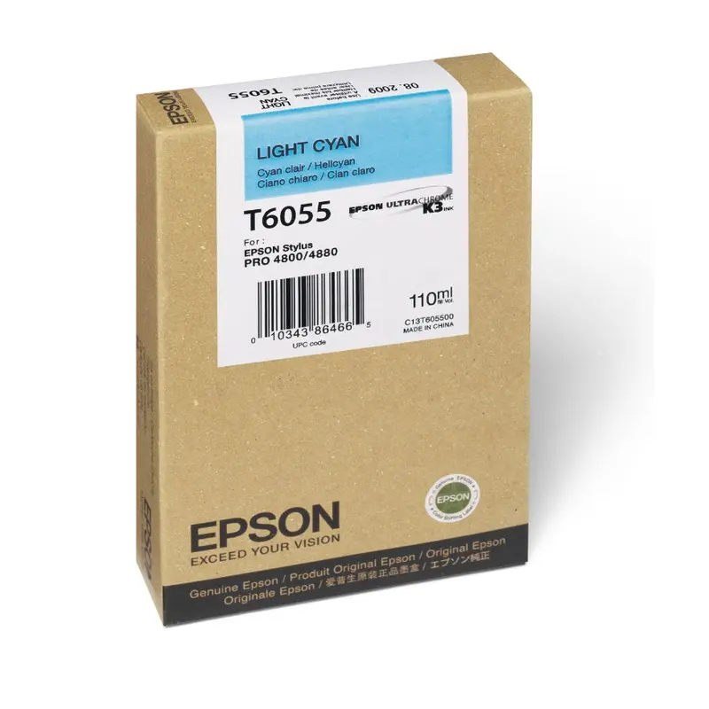 Epson T605500 4880/4800 Ultrachrome HDR Ink Light Cyan 110ml