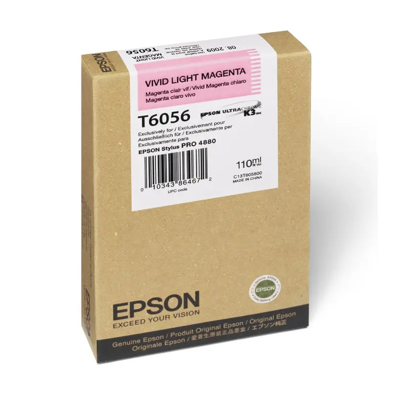 Epson T605600 4880 Ultrachrome HDR Ink Vivid Light Magenta 110ml