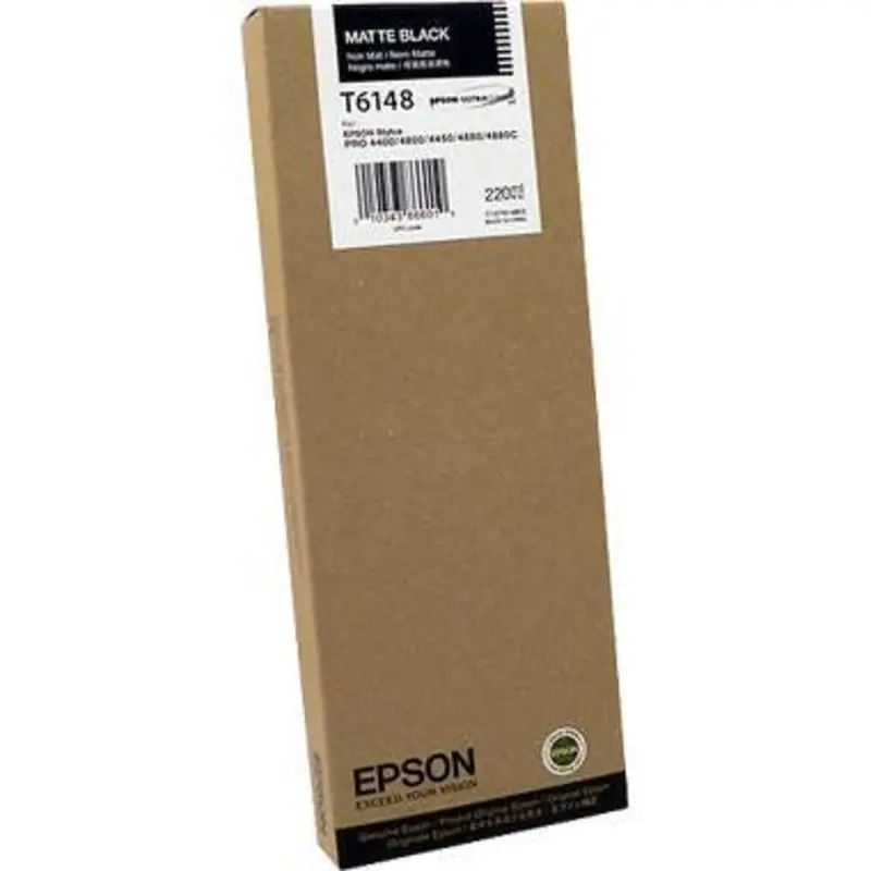 Epson T614800 4880/4800 Ink Matte Black 220ml