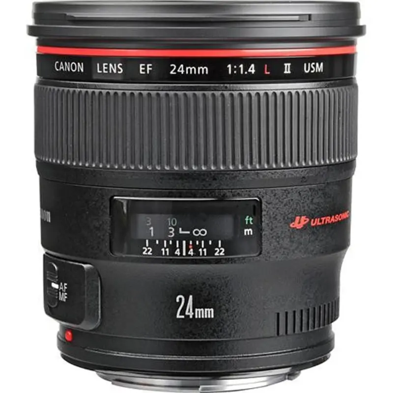 Canon EF 24mm f1.4L II USM Lens