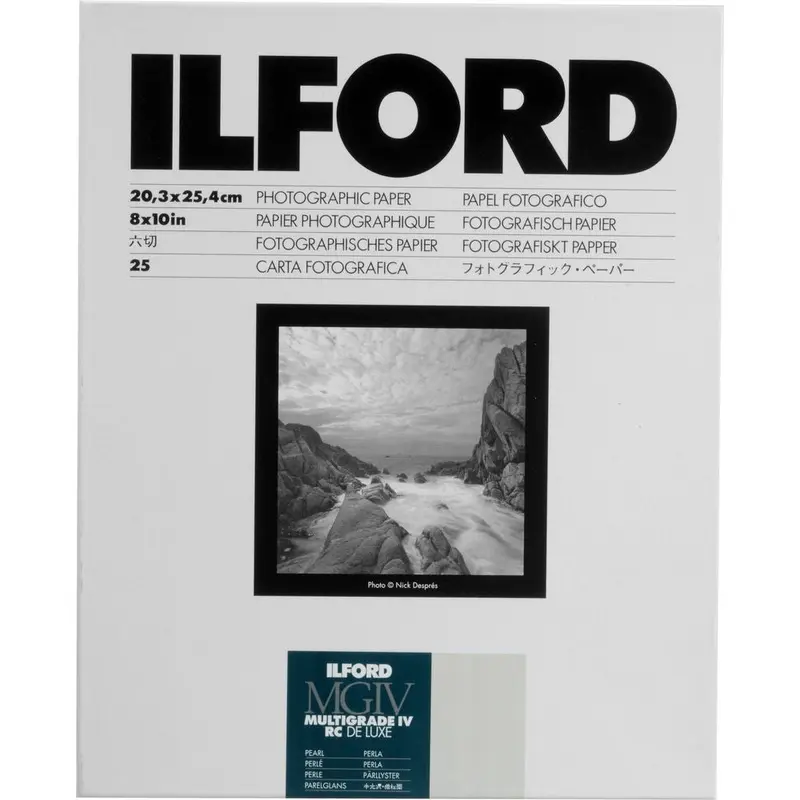 Ilford MG IV RC Pearl 8X10 25