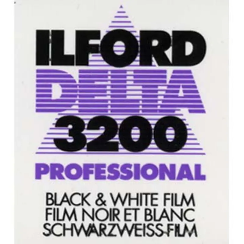 Ilford Delta 3200 Pro 135-36 Black & White Negative Film (One Roll)
