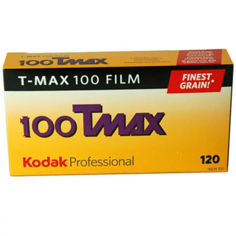Kodak TMAX 100 120 B&W Film (One Roll)