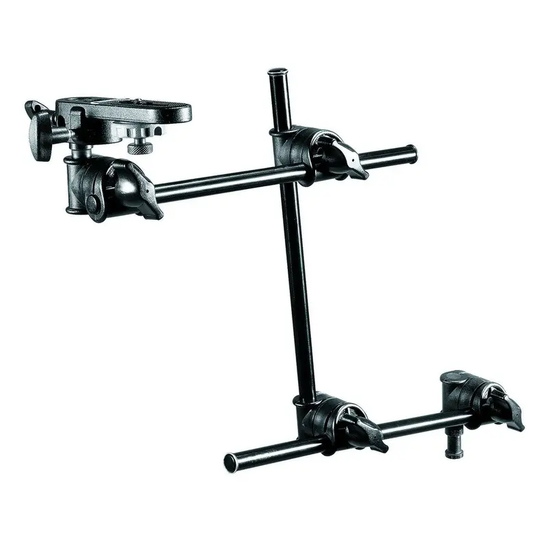 Manfrotto 196B-3 3-Section Single Articulated Arm W/Camera Bracket (143Bkt)