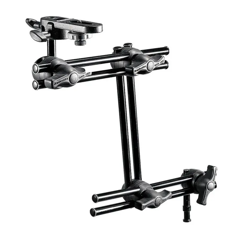 Manfrotto 396B-3 3-Section Double Articulated Arm With Camera Bracket