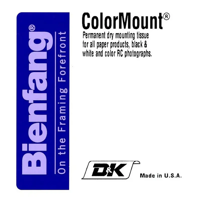 Bienfang Colormount Dry Mounting Tissue (8x10, 25 Sheets)