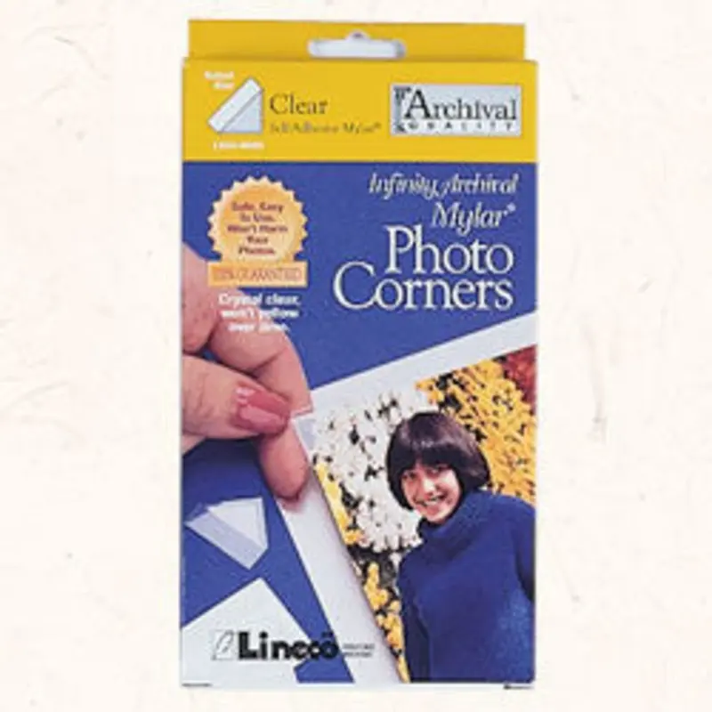 Lineco Clear Photo Corners 1/2" 240 count