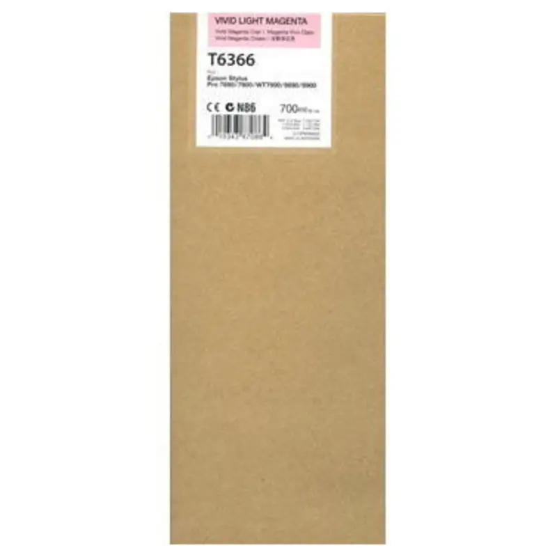 Epson T636600 7900/7890/9890/9900 Ultrachrome HDR Ink 700ml Vivid Light Magenta