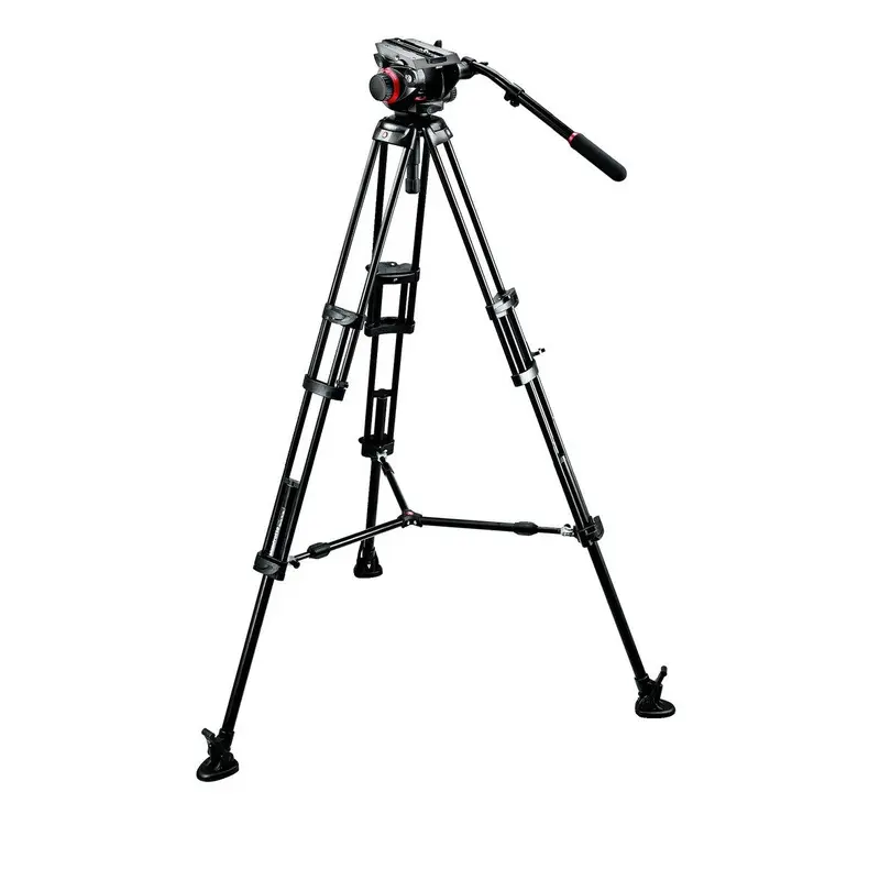 Manfrotto Video 504HD, 546BK Video Tripod System with Bag
