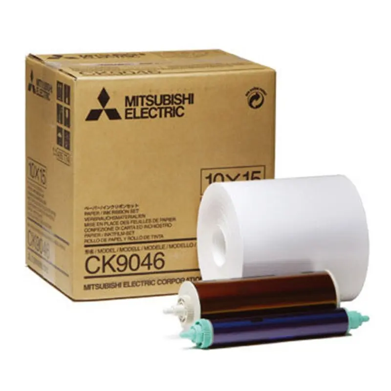 Mitsubishi 4"x6" Printer Roll Paper 600 Prints (9550DW)