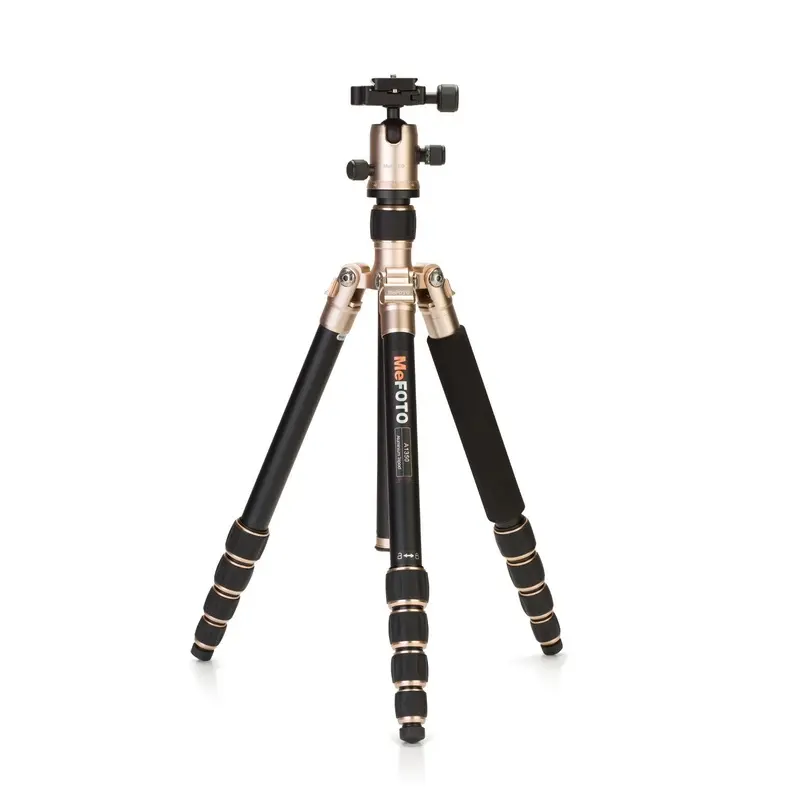 MeFOTO RoadTrip Travel Tripod Kit (Gold)