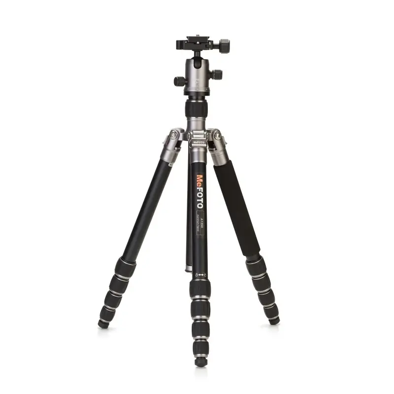 MeFOTO RoadTrip Travel Tripod Kit (Titanium)