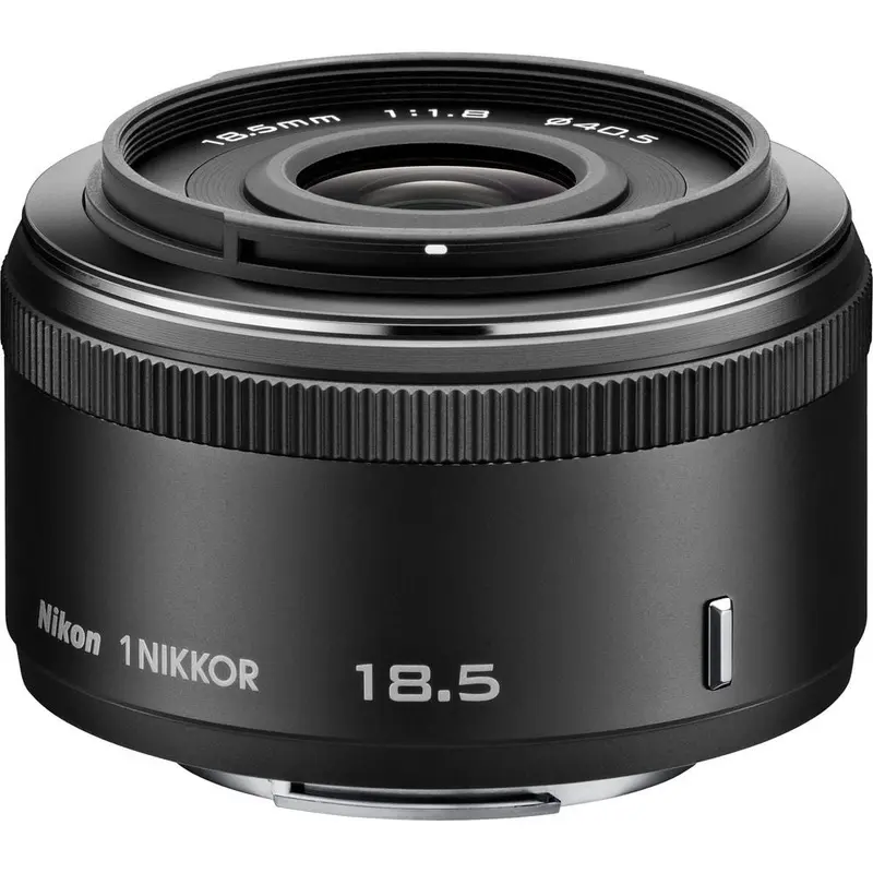 Nikon 1 Nikkor 18.5mm f/1.8 CX Lens Black