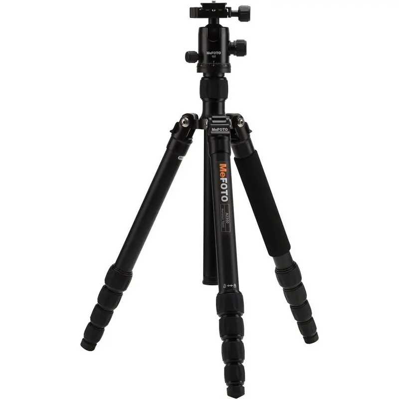 MeFOTO GlobeTrotter Aluminum Travel Tripod Kit (Black)