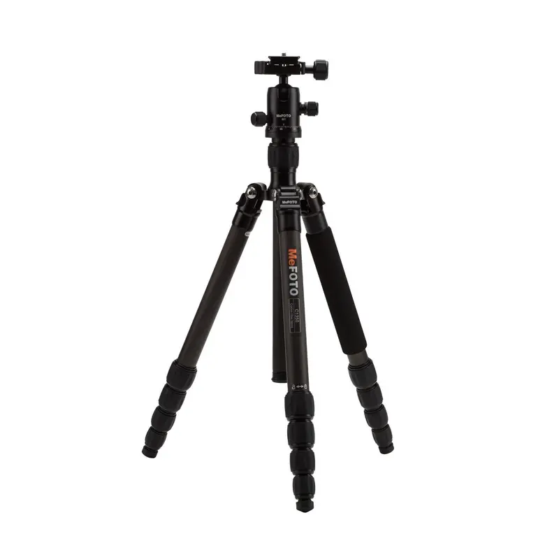 MeFOTO RoadTrip Carbon Fiber Travel Tripod Kit (Black)