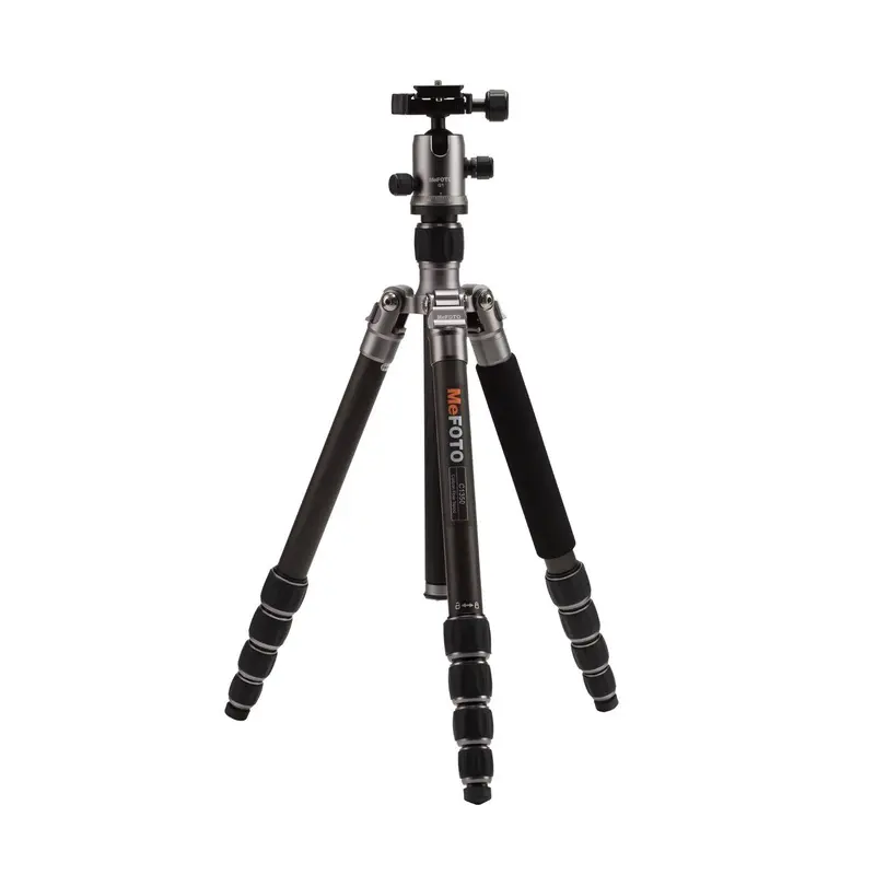 MeFOTO RoadTrip Carbon Fiber Travel Tripod Kit (Titanium)