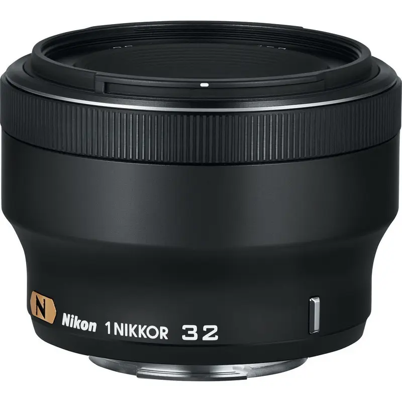 Nikon 1 Nikkor 32mm f/1.2 CX Lens Black