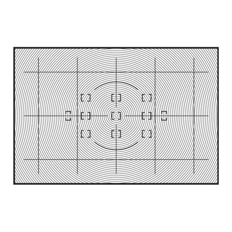 Nikon Focusing Screen Type E Brite View, Grid, 12mm CW Circle
