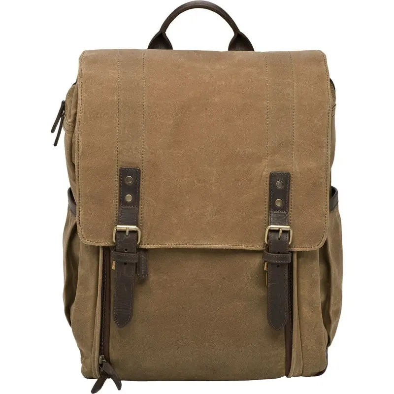 ONA Camps Bay Camera and Laptop Backpack Field Tan