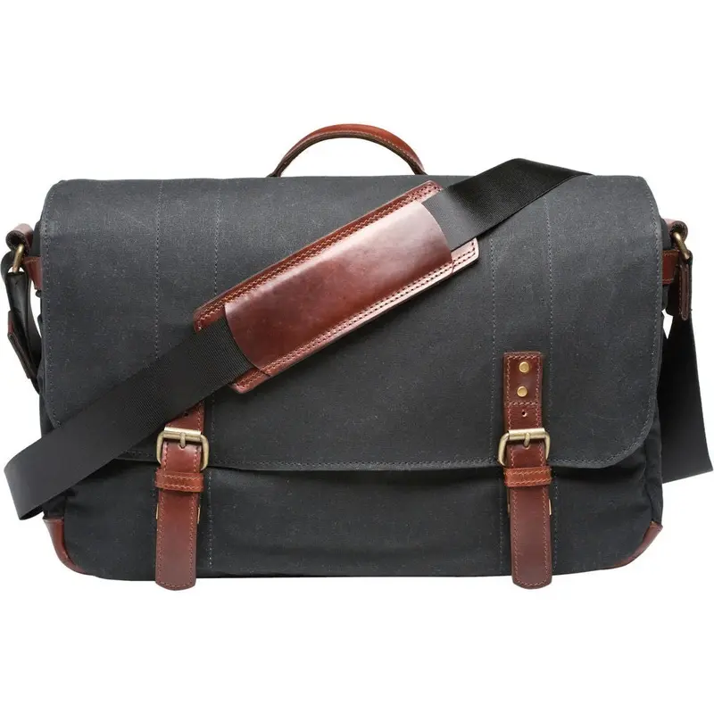 ONA Union Street Camera and Laptop Messenger Bag Black