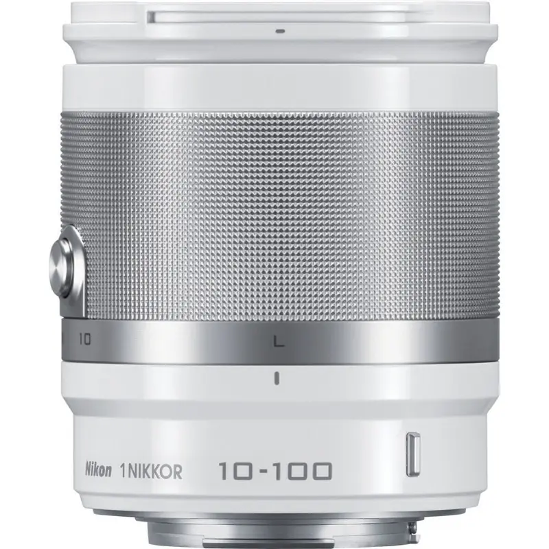 Nikon 1 Nikkor 10-100mm f/4-5.6 VR CX Lens White