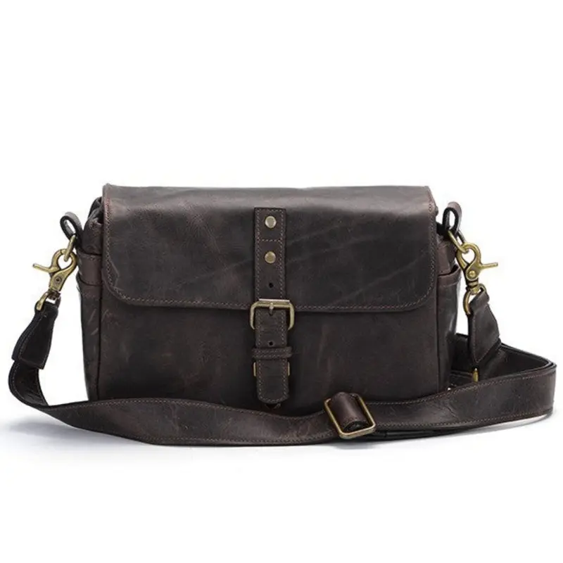ONA The Bowery Camera Bag Dark Truffle Leather