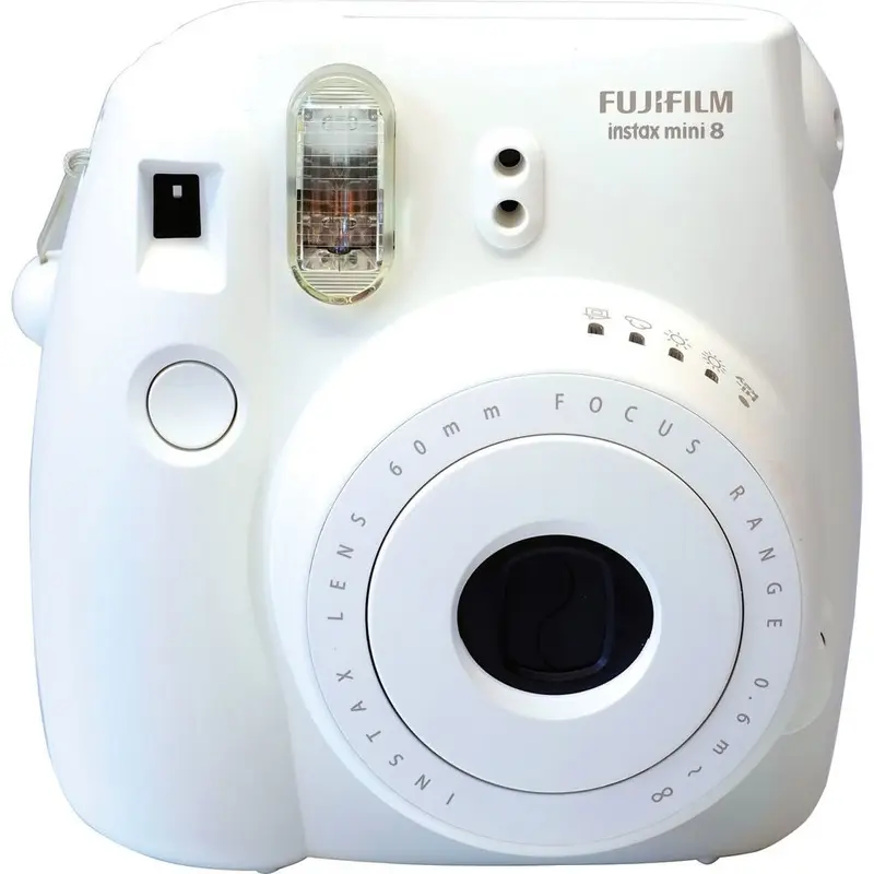Fujifilm INSTAX Mini 8 Instant Film Camera (White)