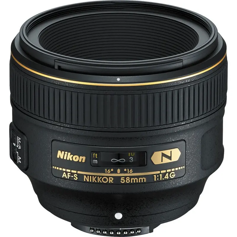 Nikon 58mm f/1.4G AF-S Nikkor Lens