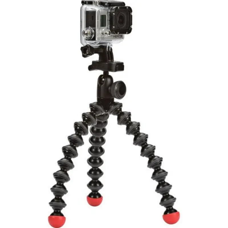 Joby GorillaPod Action Tripod with Mount for GoPro (Black/Red)