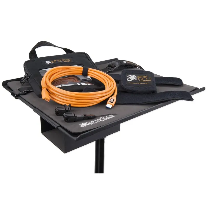 Tether Tools Pro Tethering Kit w/ USB 3.0 Micro-B Cable 15' ORG