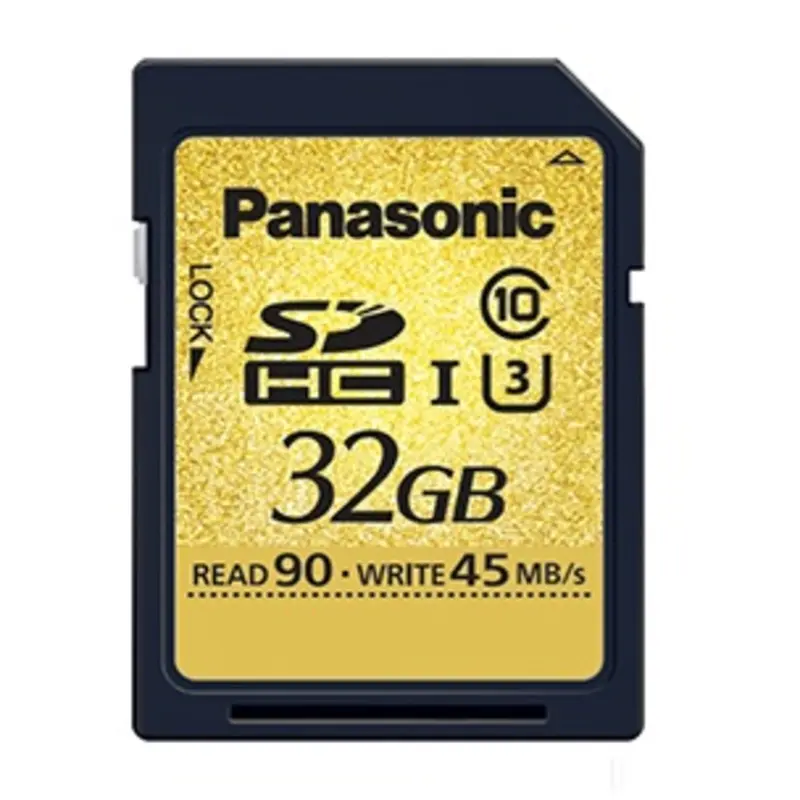 Panasonic Gold U3 32GB SDHC