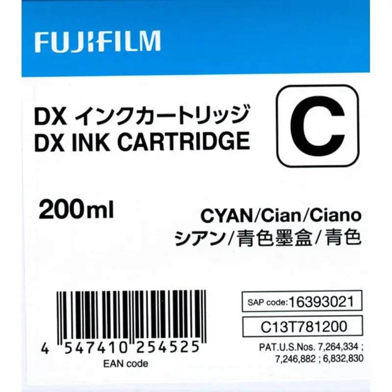 Fuji DX100 Ink Cartridge Cyan
