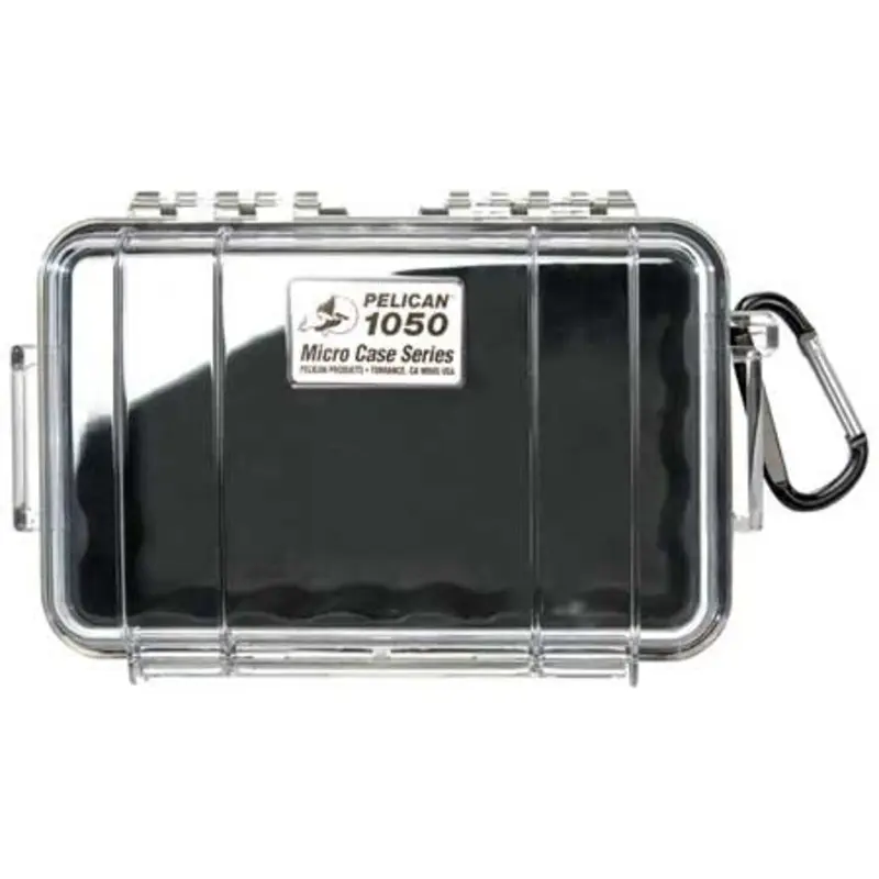 Pelican 1050 Micro Case Clear/Black
