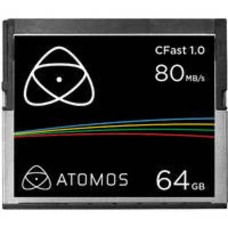 Atomos ATOMCFT064 1x 64GB 1.0 Cfast Card