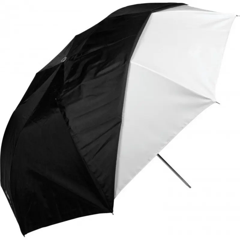 Westcott 43" Optical White Satin with Removable Black Cover-Collapsible