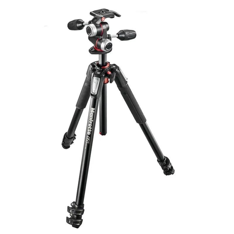 Manfrotto MK055XPRO3-3W Alu 3 Section Tripod w/3 Way Head