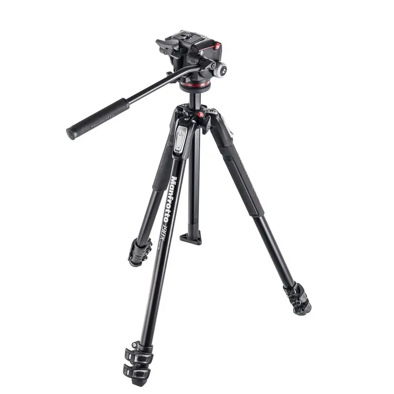 Manfrotto MT190X3 3 Section Aluminum Tripod w/MHXPRO-2W Head