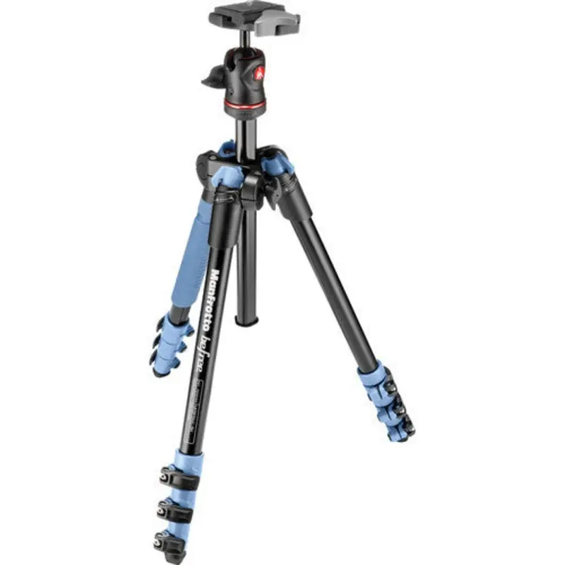 Manfrotto MKBFRA4L-BH Befree Compact Travel Tripod Blue