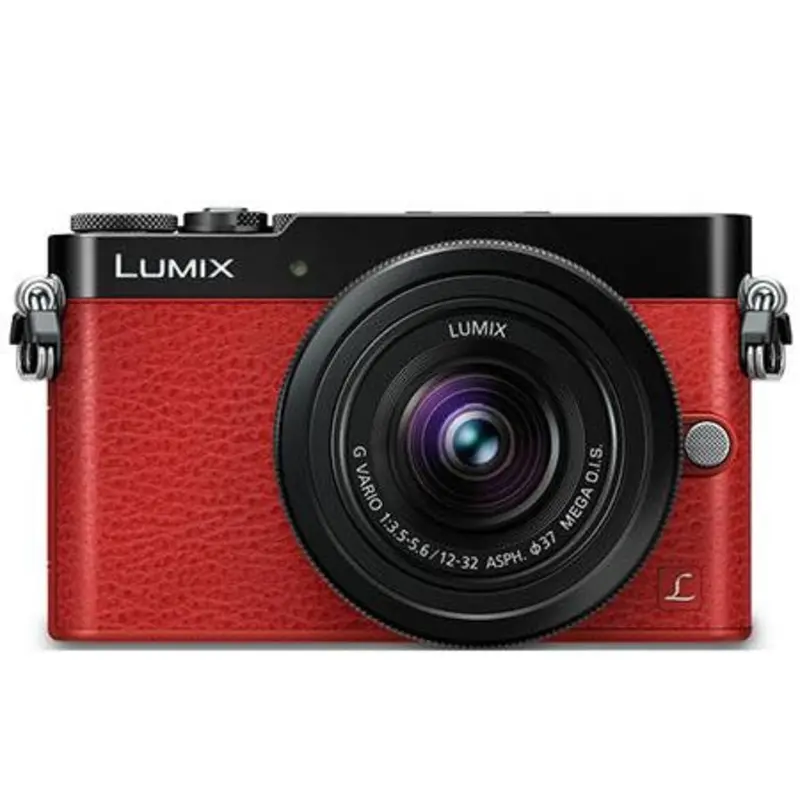 Panasonic Lumix DMC-GM5 Digital Camera with 12-32mm Lens (Red)