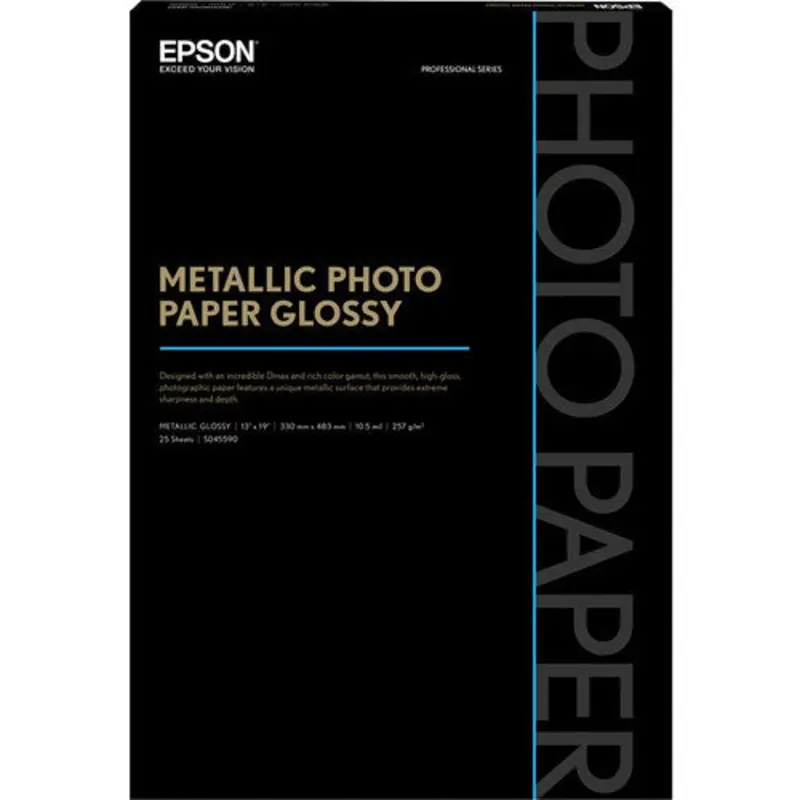 Epson Metallic Photo Paper Glossy 13x19" (25)
