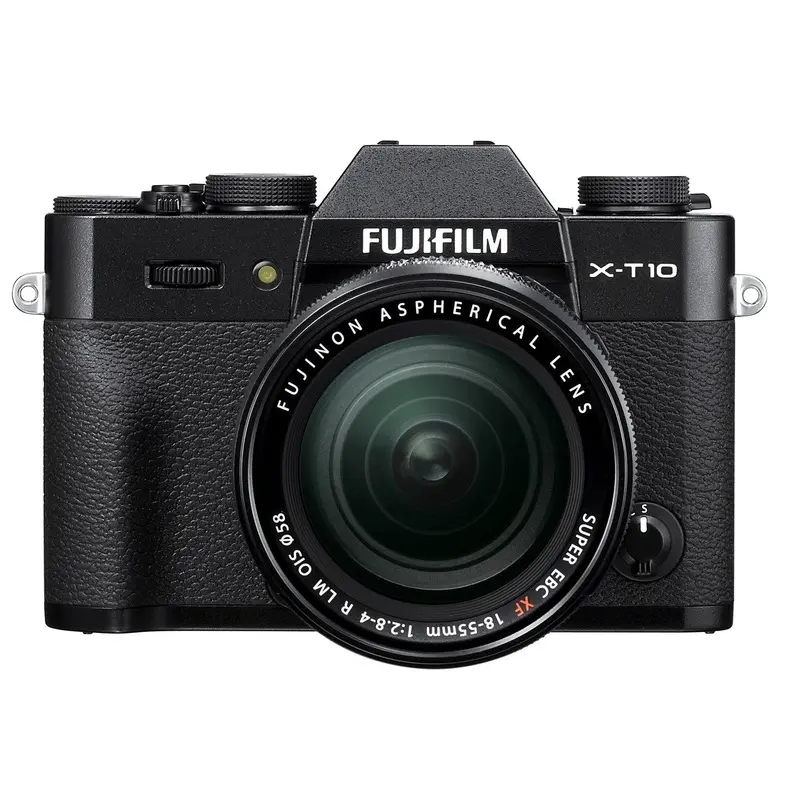 Fujifilm X-T10 Mirrorless Digital Camera with 18-55mm Lens (Black)