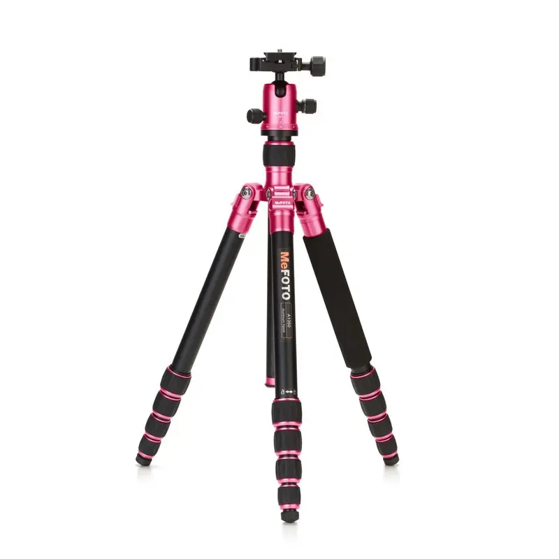 MeFOTO RoadTrip Travel Tripod Kit (Hot Pink)