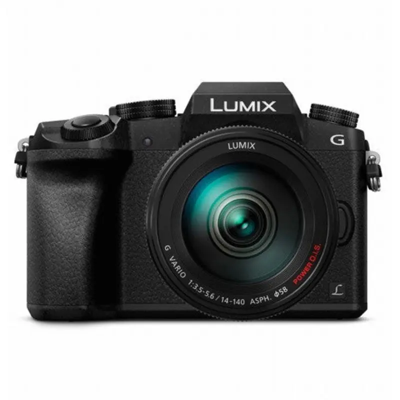 Panasonic Lumix DMC-G7 Mirrorless Digital Camera with 14-140mm Lens (Black)